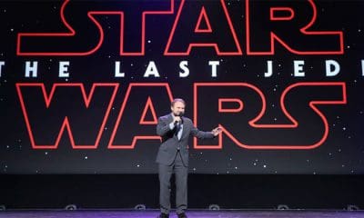 / Rian Johnson, director de 'El Último Jedi', durante una exposición en California. 15 de julio de 2017. Jesse Grant / Gettyimages.ru